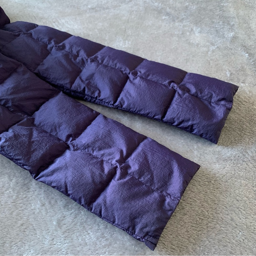 Trina by Trina Turk purple down lined bomber jacket - Picture 6 of 16